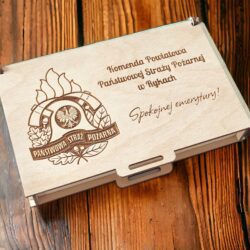 Skrzynka strażacka pudełko na pieniądze