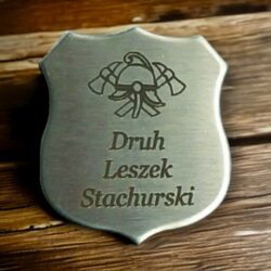 Gwóźdź płaski mosiężny na tablicę drewnianą kształt KLASYCZNY