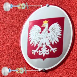 Godło polskie emaliowane