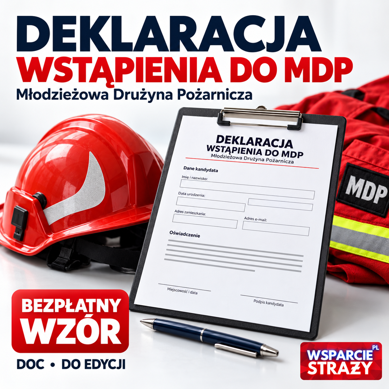 Deklaracja wstąpienia do MDP