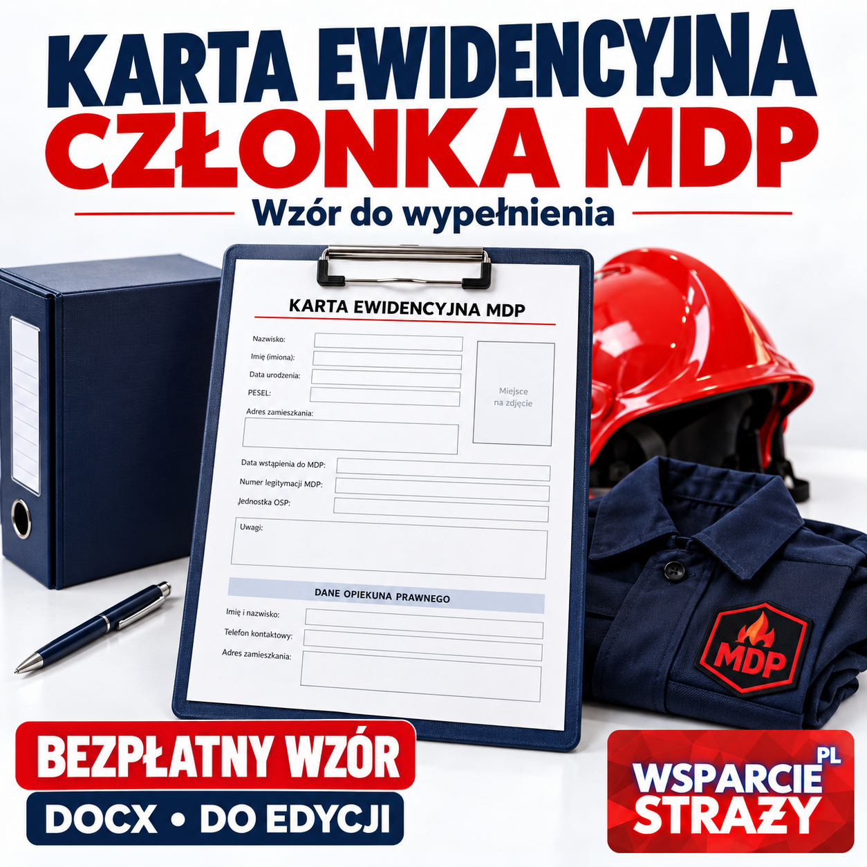 Karta ewidencyjna członka MDP