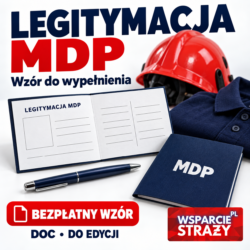 Legitymacja MDP – bezpłatny wzór DOC do edycji